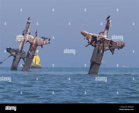 Sheerness Kent Uk Th August The Deteriorating Wreck Of The Ss Richard Montgomery