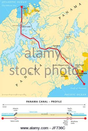 Le lac gatún (espagnol : Canal de Panama carte vectorielle Vecteurs Et Illustration ...