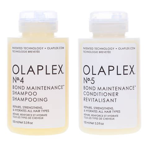Olaplex No4 Bond Maintenance Shampoo 33 Oz And No5 Conditioner 33 Oz