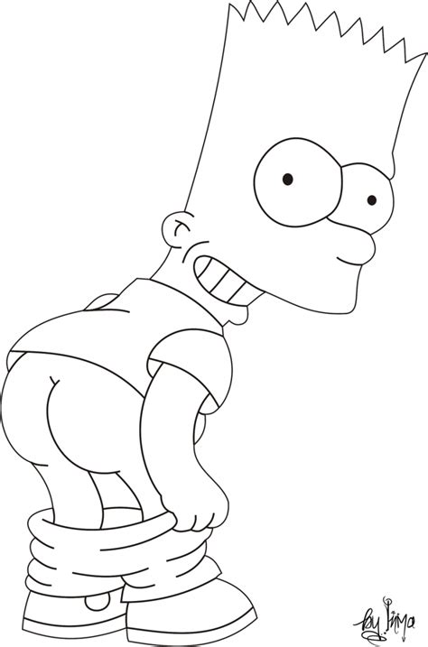 Desenhos Para Desenhar Dos Simpsons Coloring City