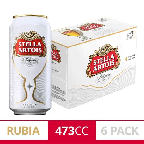 Stella Artois 473 Ml X6 Comprar En Bandb