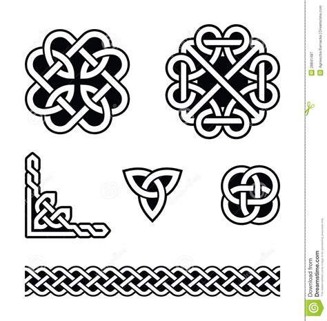 10 Celtic Border Designs Vector Images Celtic Knot Border Patterns