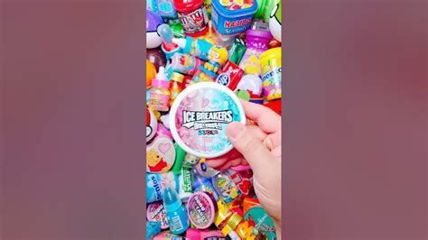 Satisfying Video Yummy Glitter Rainbow Lollipops Asmr Unpacking A