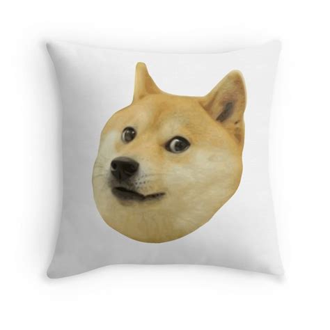 Doge Very Wow Much Dog Such Shiba Shibe Inu Throw Pillow By