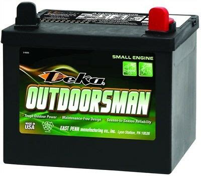 Skip to the end of the images gallery. DEKA LAWN & GARDEN BATTERY 300 cca 10U1R LAWN TRACTOR ...