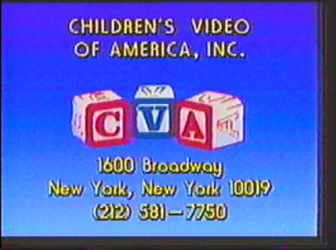 Childrens Video Of America Inc Closing Logos