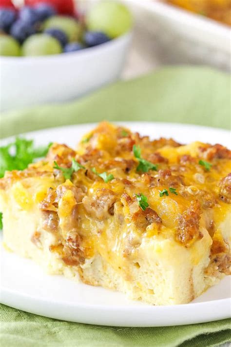 Breakfast Casserole Recipes With Sausage Breakfast Casserole With