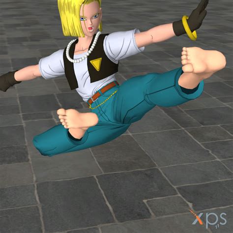 Android 18 6 By 3dfootfan On Deviantart