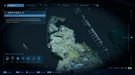 Halo Infinite Forerunner Artifacts Map