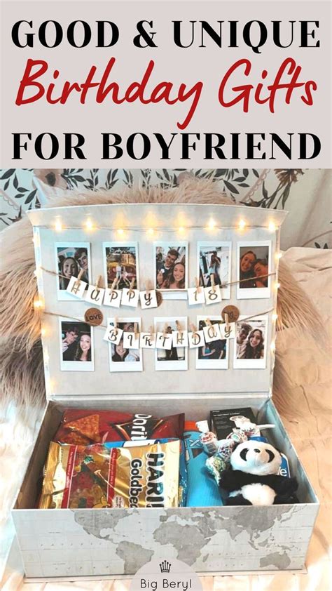 30 Best Birthday Ts For Boyfriend Who Has Everything Birthday