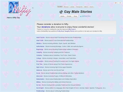 Nifty Gay Stories Fav Gay Porn