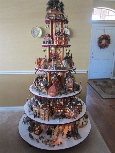 Part of the candy cane lane. Pattern for Village House Display Stand Dept 56 Lemax ...