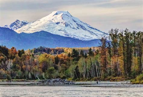 Mount Baker And The Skagit River 2 North Western Images Photos By