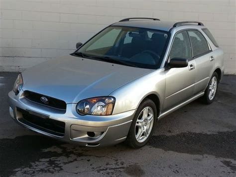 Gas mileage, engine, performance, warranty, equipment and more. Buy used 2005 Subaru Impreza RS 2.5 AWD Wagon Low Miles in ...