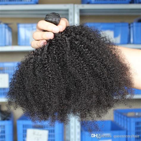 Mongolian Kinky Curly Hair Unprocessed Human Afro Kinky Curly Virgin