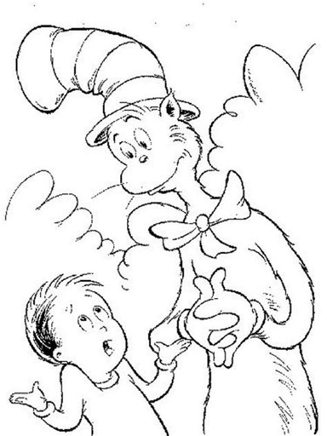Pack ~ fun with dr. dr. Seuss Hat Coloring Pages | Kindergarten Dr. Seuss | Pinterest | Pictures of, Coloring pages ...