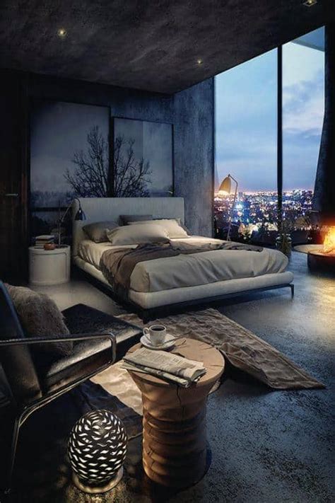 Fearful of committing to wallpaper? 60 Men's Bedroom Ideas - Masculine Interior Design Inspiration