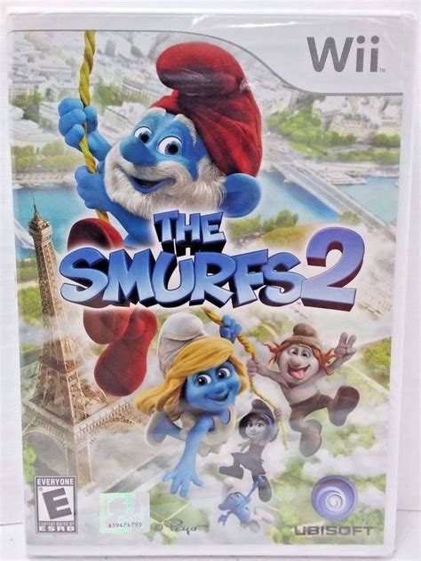 New The Smurfs 2 Wii Kids Animation Game Wii U Compatible Factory