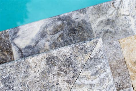 Travertine pool coping , stone tile us have the best selection and prices on premium stone. Silver Travertine Pool Coping | Silver Travertine Pool Deck