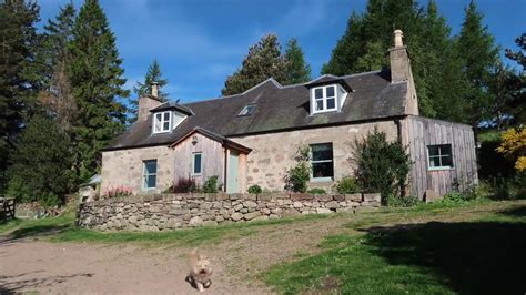 Traditional Scottish Cottage To Rent Cose Farmhouse Youtube