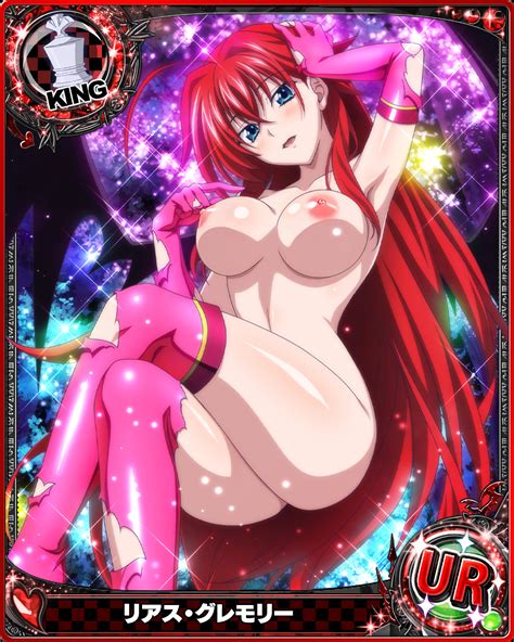 Rule 34 Breasts Card Medium High School Dxd Large Breasts Long Hair Nude Photoshop Red Hair