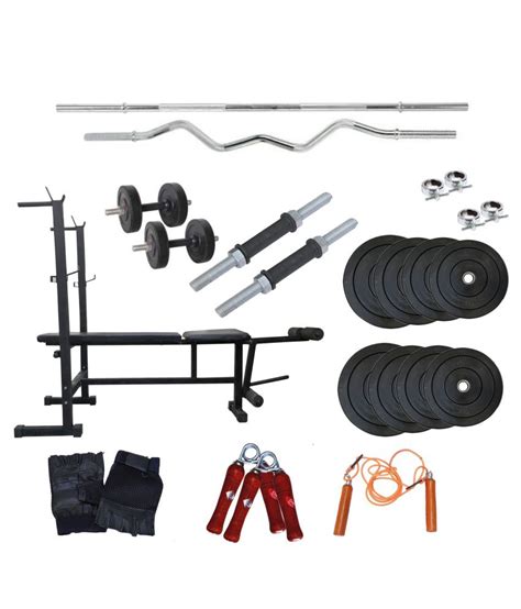 .home gym equipment thanks to our guide packed with home gym essentials. Fitfly Combo Home Gym Set 6 In 1 Bench: Buy Online at Best ...