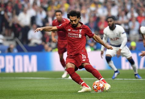 Mo Salah Penalty Watch Liverpool Fc Star Score Champions League Final