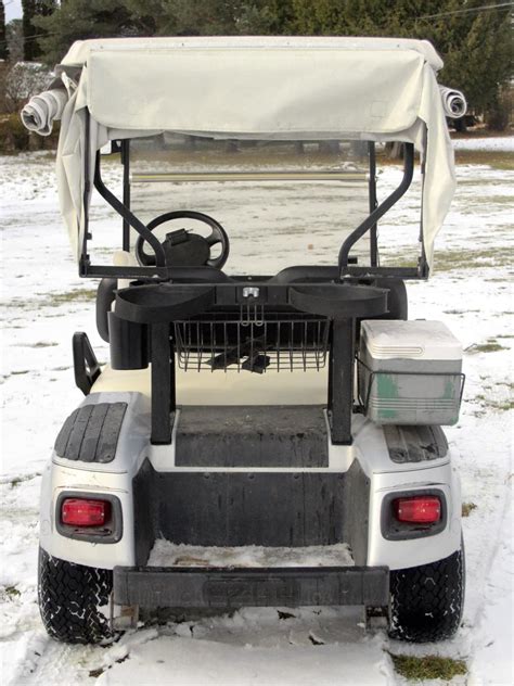 Electric Golf Cart In Snow Golf Cart Help