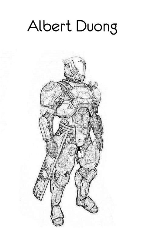 titan destiny coloring page - Google Search | Great Game Art | Pinterest