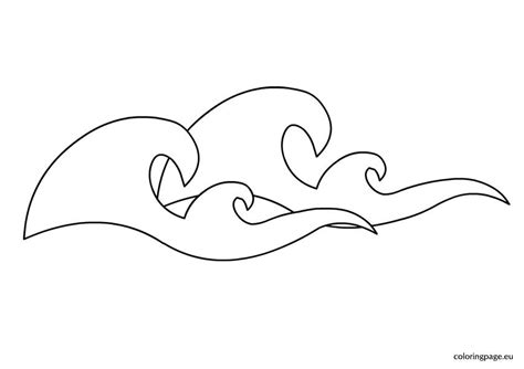 Introducing the free surf art wave coloring book page by tropical surf artist heather brown. Waves coloring page | Coloring pages, Waves, Embroidery ...