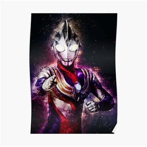 Ultraman Poster For Sale By Spacefoxart Redbubble