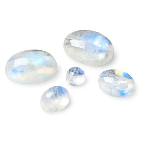 Moonstone Natural Gemstone Moonstone Cabochon Jewelry And Beauty Jewelry