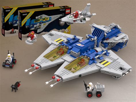 Lego Moc Galaxy Commander 6980 Remake From 2x 10497 Galaxy Explorer By Daapmecheng