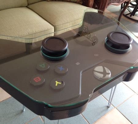 Star wars epoxy resin coffee table. XBOX Controller Table