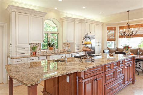 Check spelling or type a new query. Granite Island Countertop - Traditional - Kitchen - Miami ...