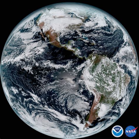Newest Weather Satellite Launched By Nasa Beams First Images Back To