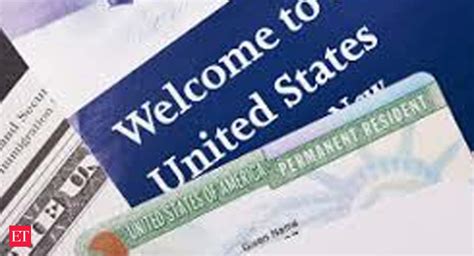 A green card (permanent resident card): US residency: Green card aspirants should pay fee: US advocacy group - The Economic Times