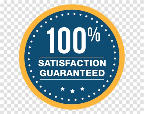 Satisfaction Badge Satisfaction Guaranteed Badge Blue Label Sticker Logo Transparent Png