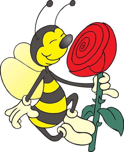 Trend fashion ini mengikuti minat dan semangat masyarakat terhadap mode bunga dan lebah domain publik vektor. 10+ Gambar Kartun Lebah Dan Bunga - Miki Kartun