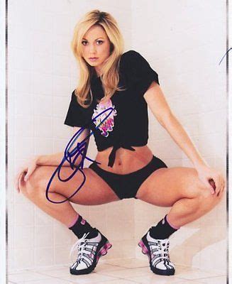 Stacy Keibler Autographed Signed X Photo Coa Wwe Stacy Keibler Wwe Divas Women