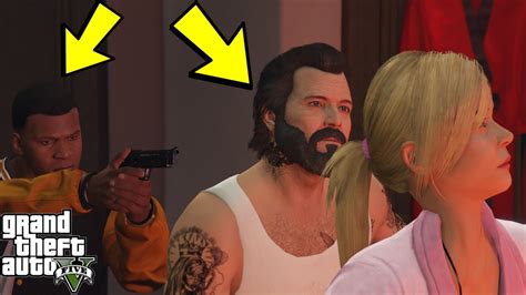 Gta Michael And Tracey And Franklin Kills Michael Youtube