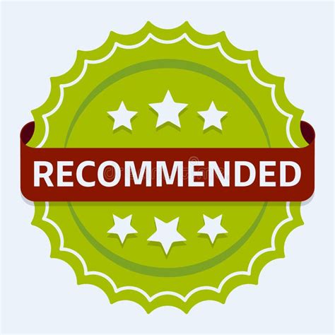 Recommended Icon Vector Black And White Recommendation Rosette Stamp