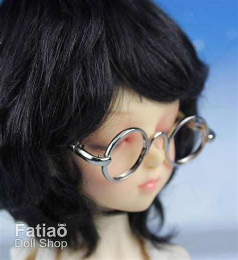 New Fashion Dolls Round Frame Glasses Fit 14 Bjd Msd Mini Etsy