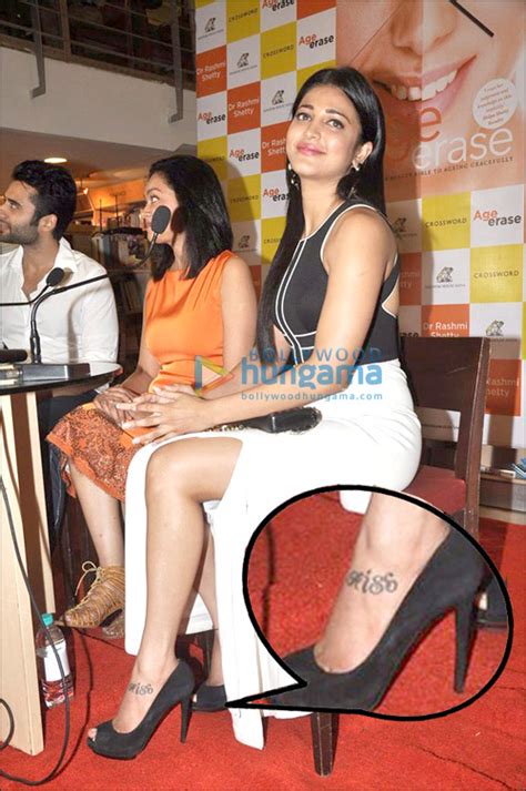 Check Out Shruti Haasan S New Tattoo Bollywood Hungama
