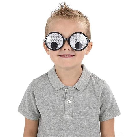 Googly Eye Glasses 12 Pack Fashionable Unisex Shaking Eyes Funny