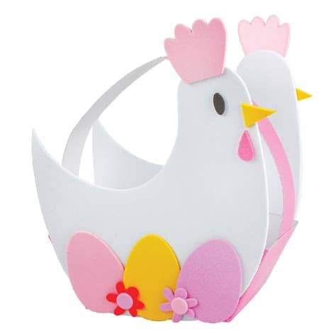 For a sand bucket easter basket, simply decorate the bucket with foam stickers. Make Your Own Easter Basket - Easter Craft Activities ...