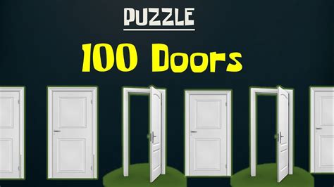100 Doors Puzzle Hard Puzzle For Genius Minds Youtube