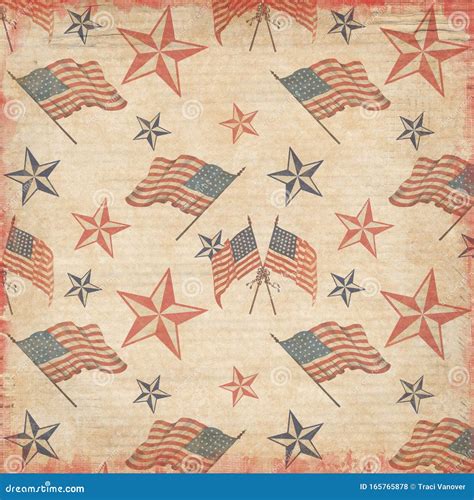 Vintage Americana Wallpaper