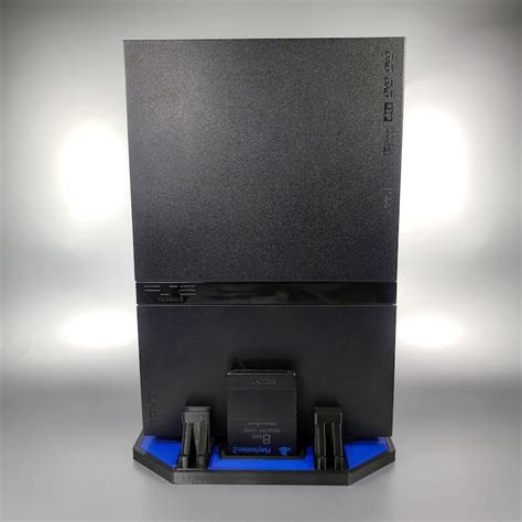 Custom Vertical Stand For Ps2 Slim Consoles 3d Printed For Etsy