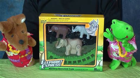 Wallyroo And Froggy Elephant Express Train Review Youtube